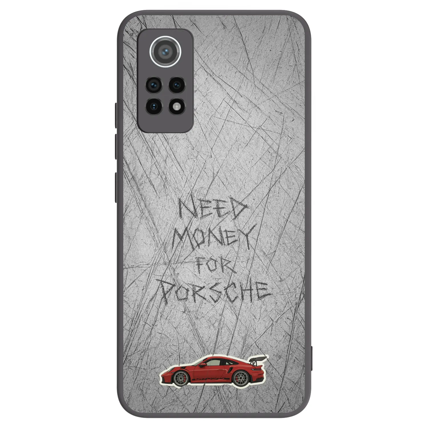 Picasee Xiaomi Redmi Note 12 Pro 4G Hülle - Schwarzes Silikon - Garage Scratch