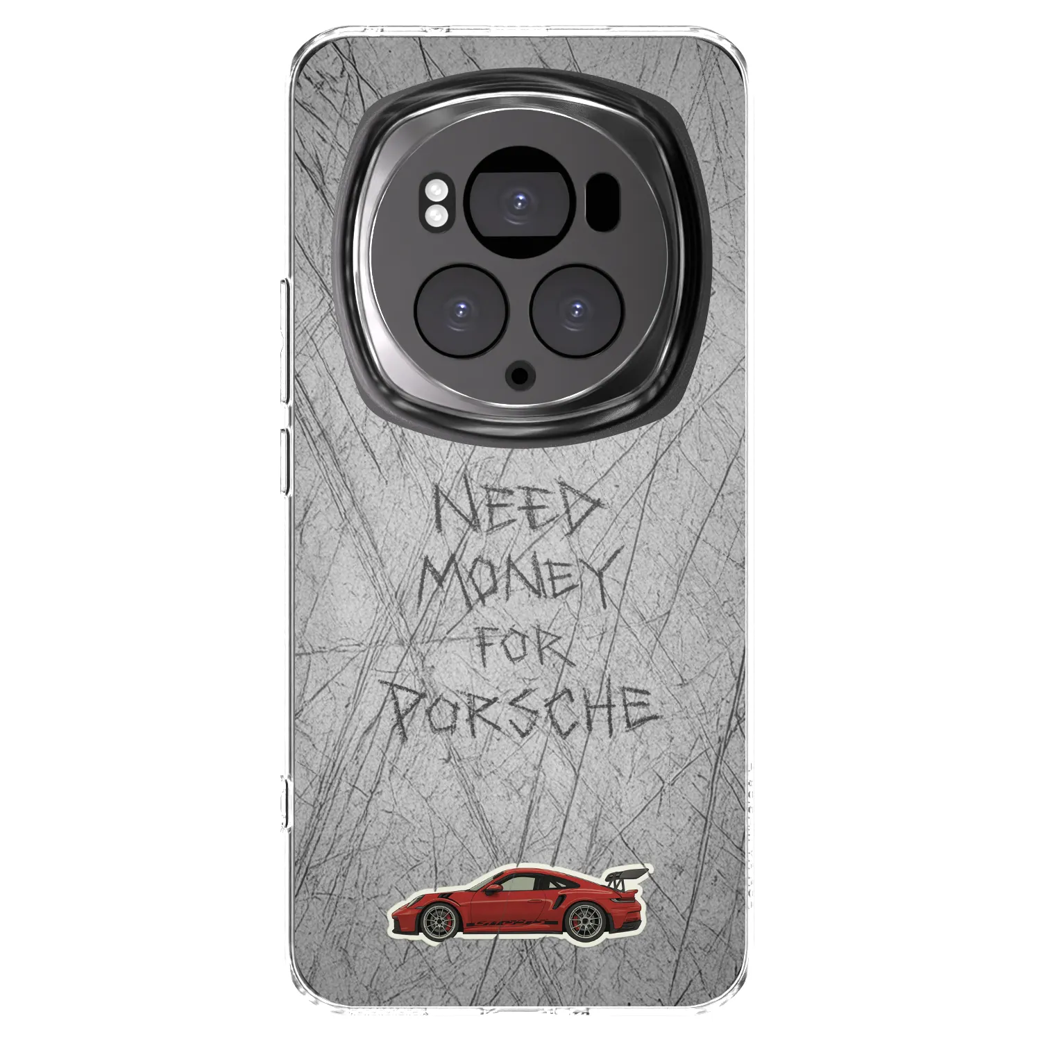 Picasee Honor Magic6 Pro Hülle - Transparentes Silikon - Garage Scratch