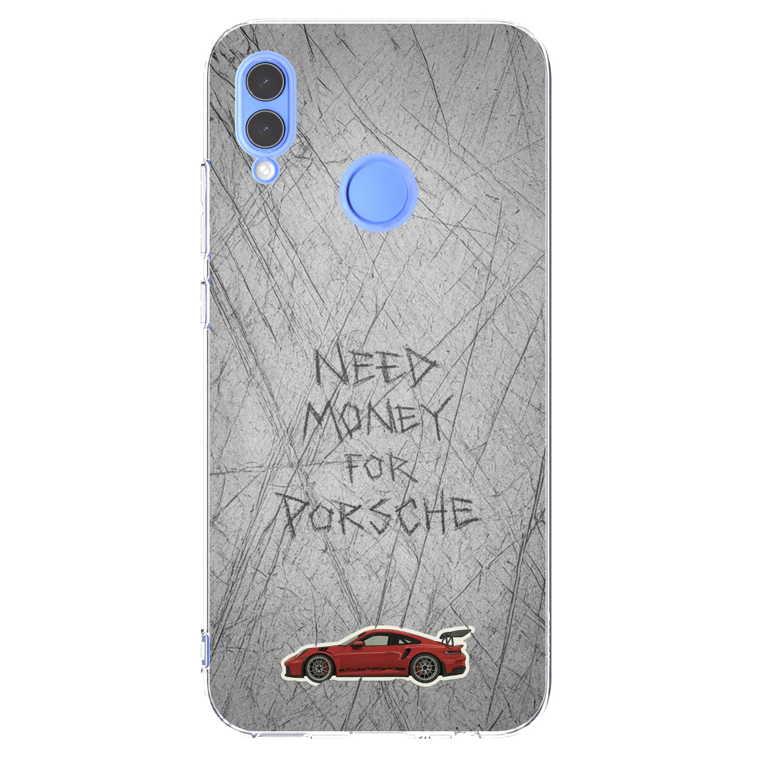 Picasee Honor 10 Lite Hülle - Transparentes Silikon - Garage Scratch