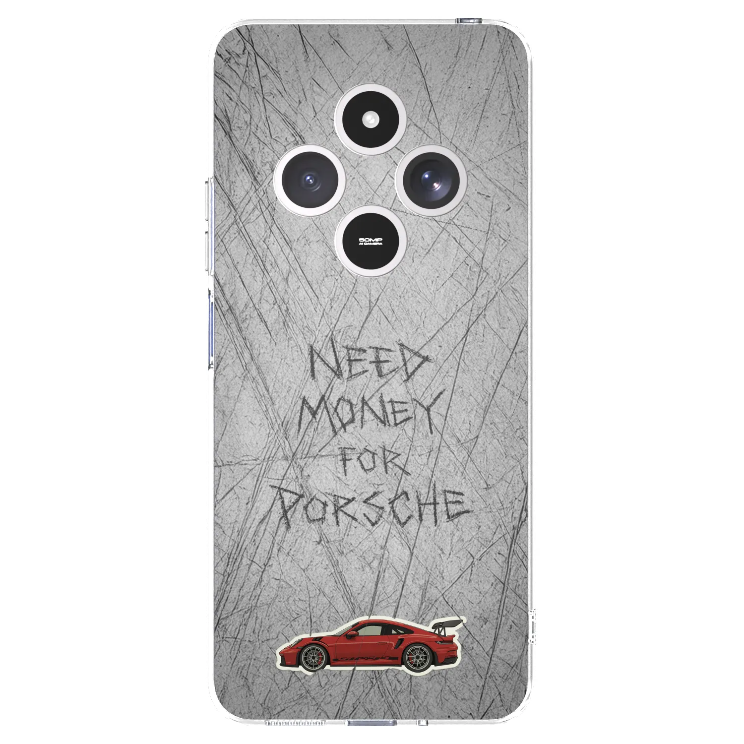 Picasee Xiaomi Redmi 14C Hülle - Transparentes Silikon - Garage Scratch