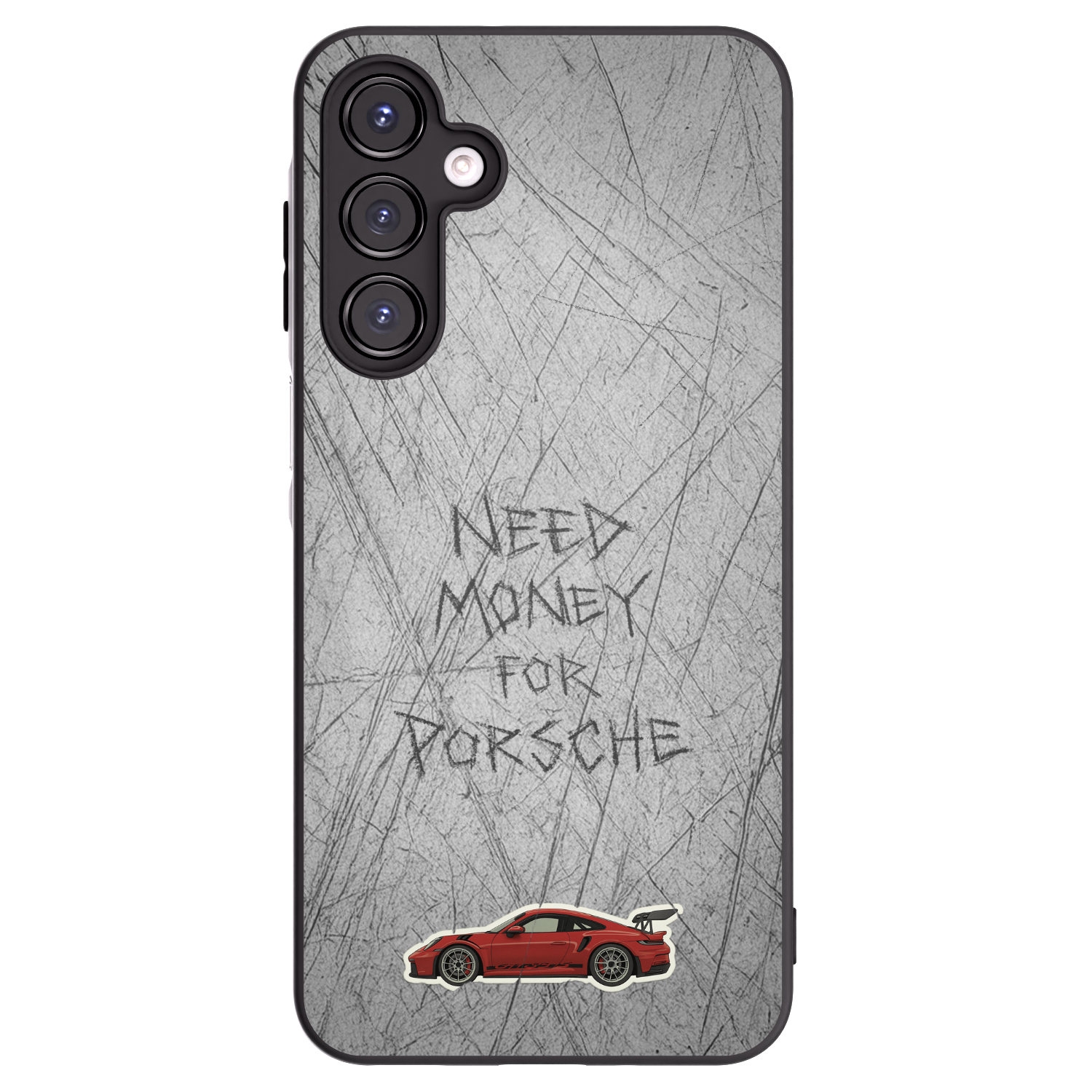 Picasee Samsung Galaxy A16 5G Hülle - Schwarzes Silikon - Garage Scratch