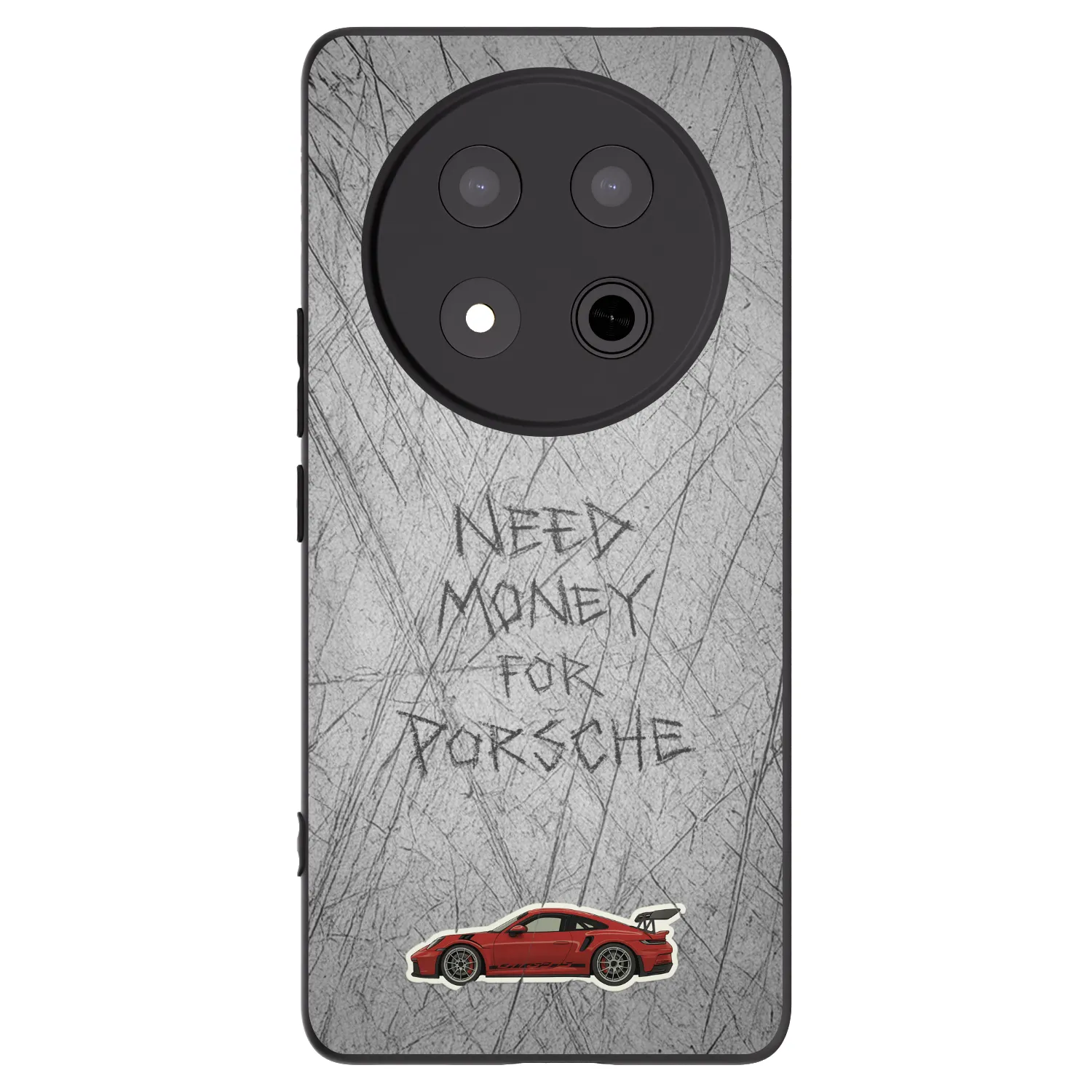 Picasee Honor Magic7 Lite 5G Hülle - Schwarzes Silikon - Garage Scratch