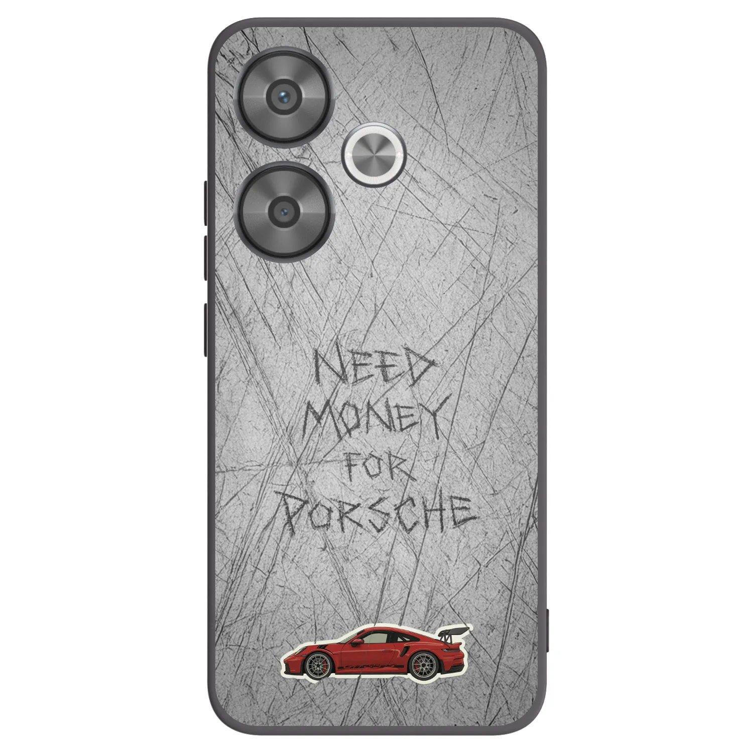 Picasee Xiaomi Poco F6 Hülle - Schwarzes Silikon - Garage Scratch