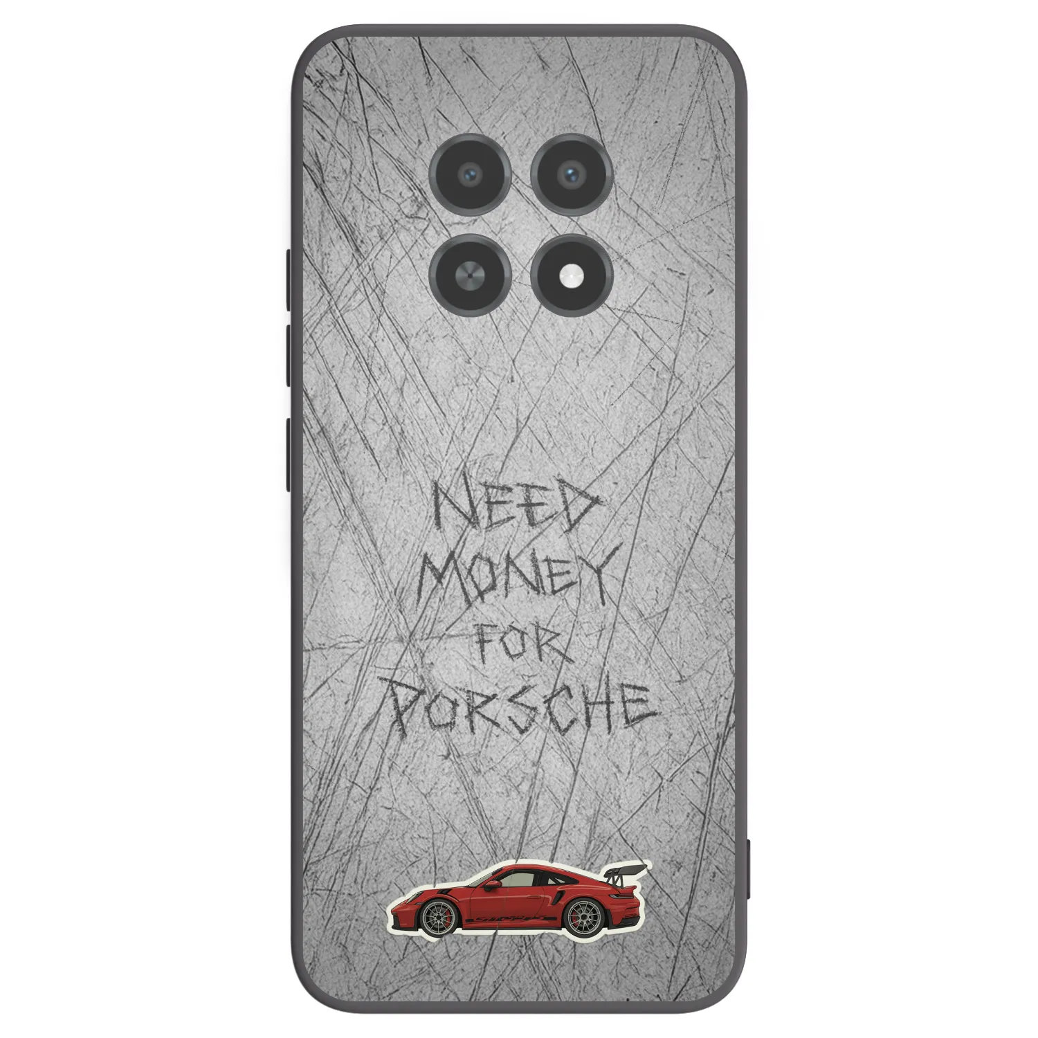 Picasee Realme 12X Hülle - Schwarzes Silikon - Garage Scratch