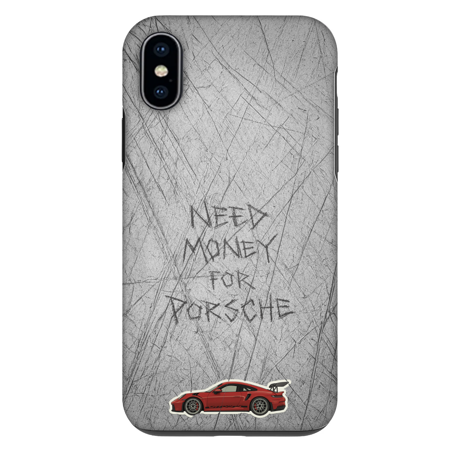 Picasee Fashion Case für Apple iPhone X/XS - Garage Scratch