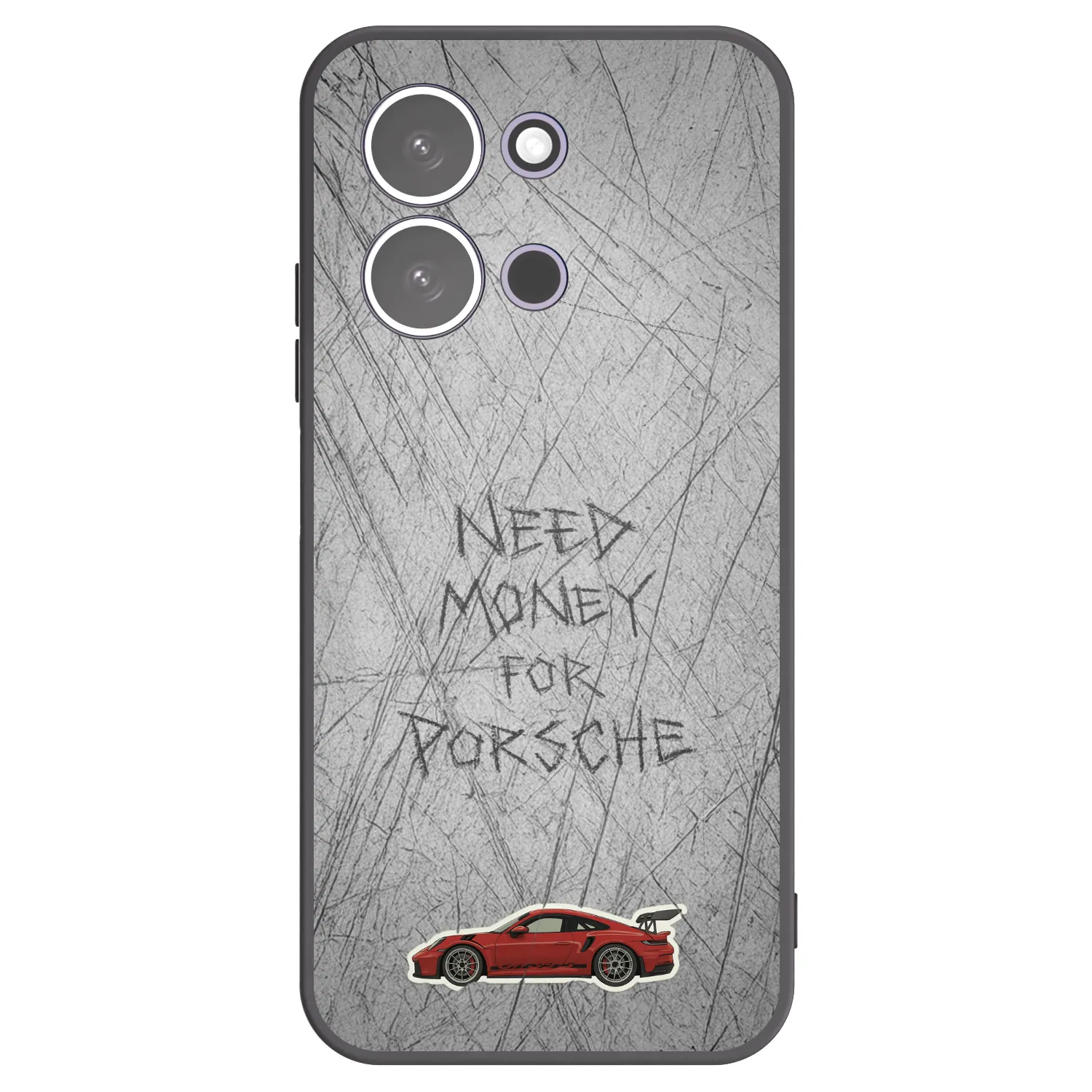 Picasee Xiaomi Redmi 15C 5G Hülle - Schwarzes Silikon - Garage Scratch