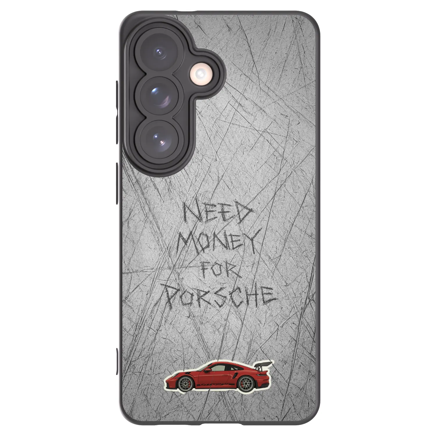 Picasee Samsung Galaxy S26 Hülle - Schwarzes Silikon - Garage Scratch