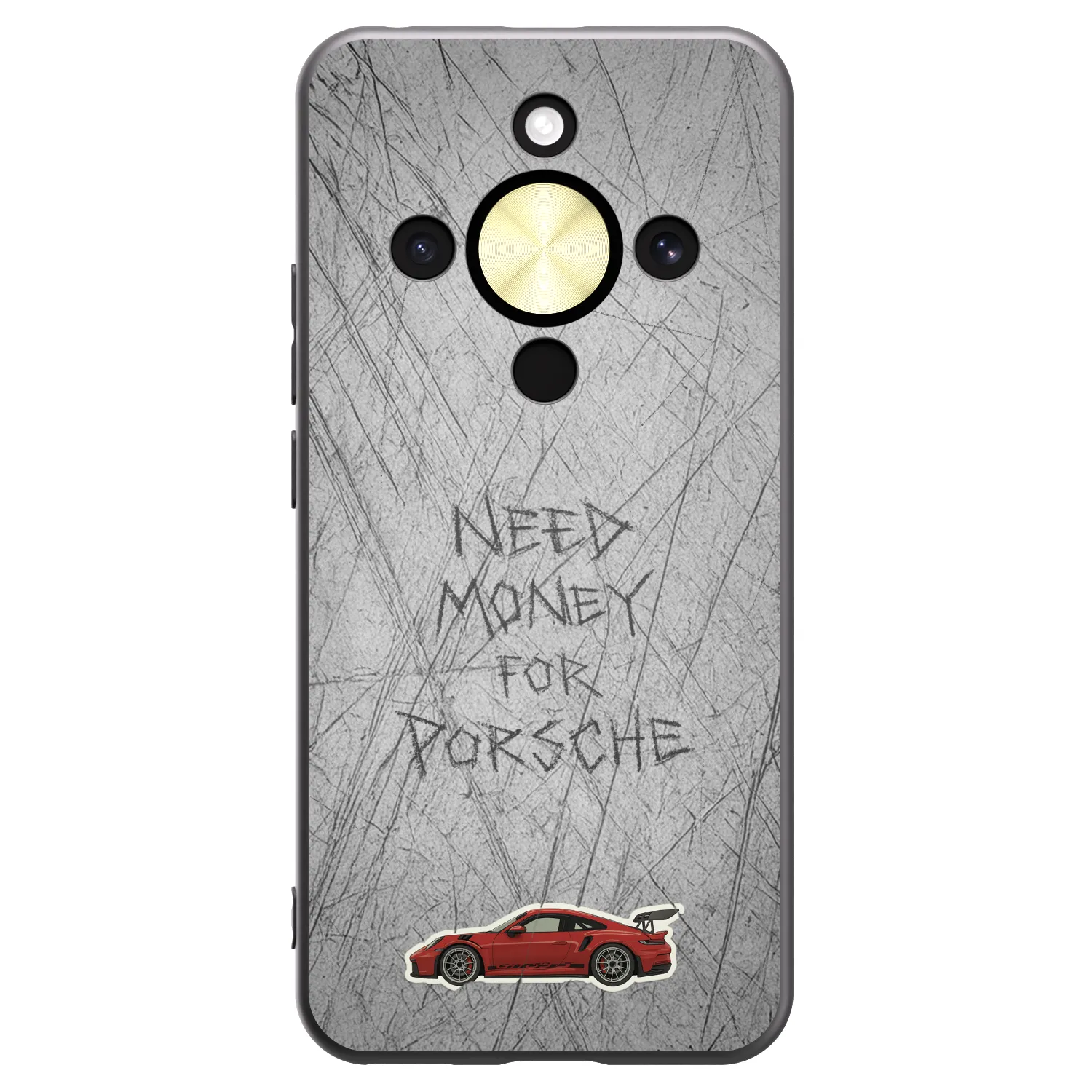 Picasee Honor Magic8 Lite 5G Hülle - Schwarzes Silikon - Garage Scratch