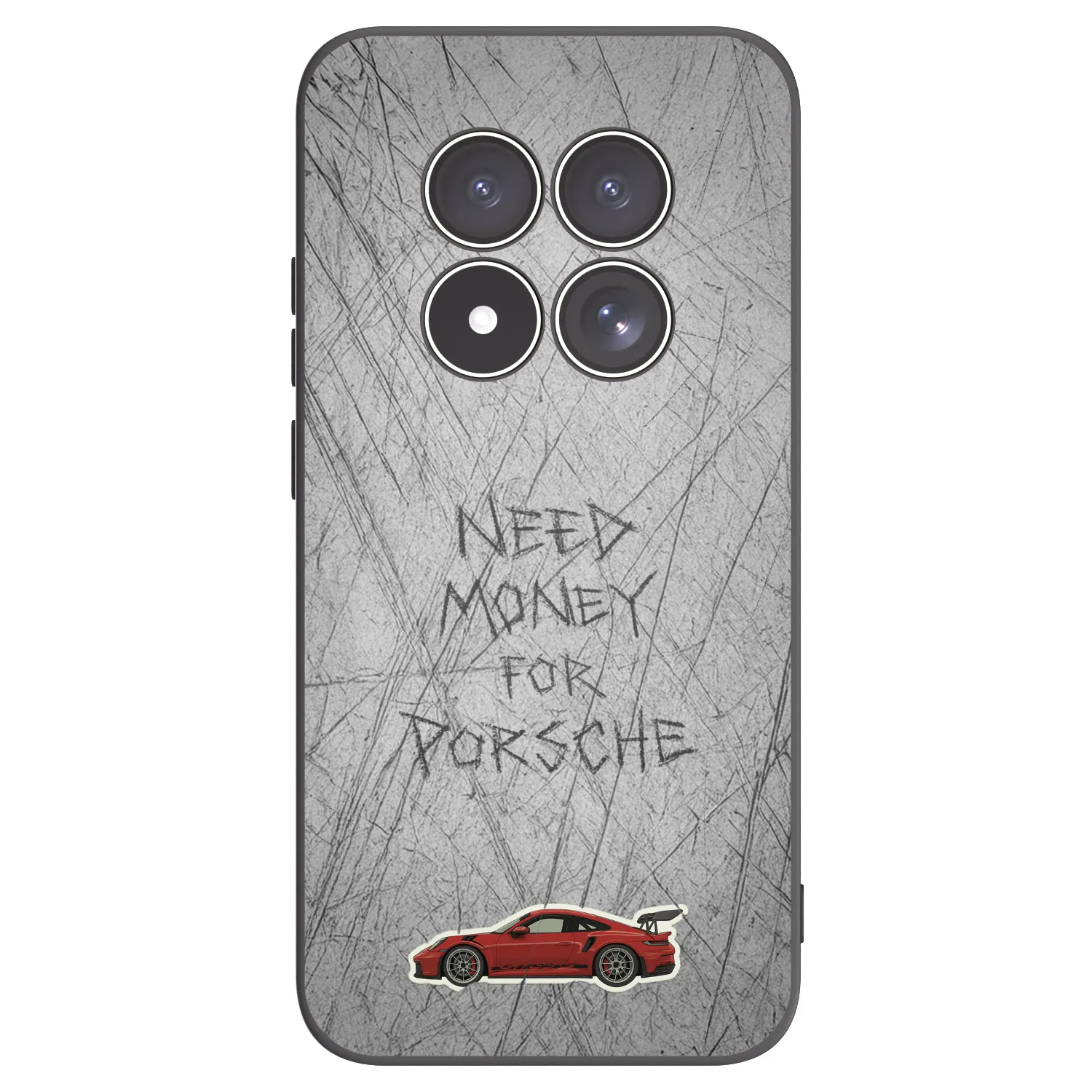 Picasee Xiaomi Redmi Note 15 Pro 5G Hülle - Schwarzes Silikon - Garage Scratch