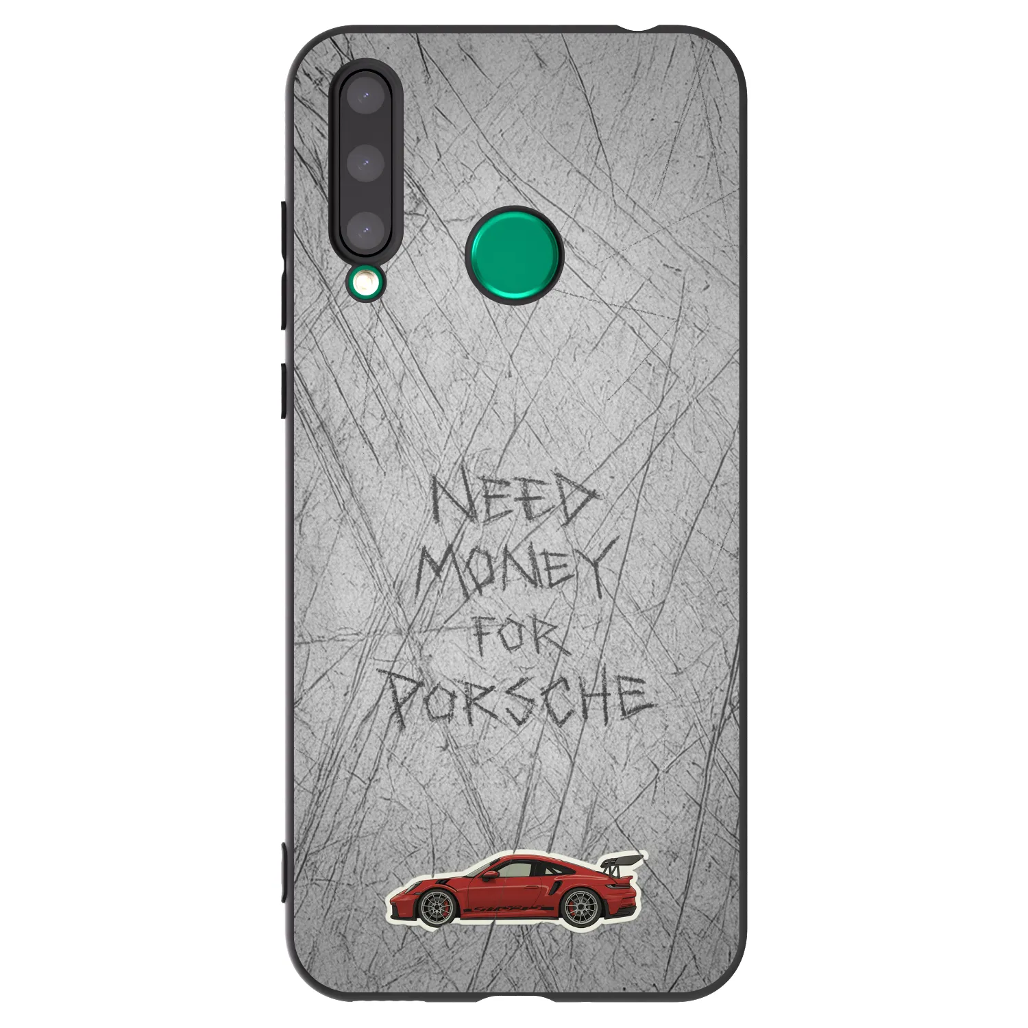 Picasee Honor 20 Lite Hülle - Schwarzes Silikon - Garage Scratch