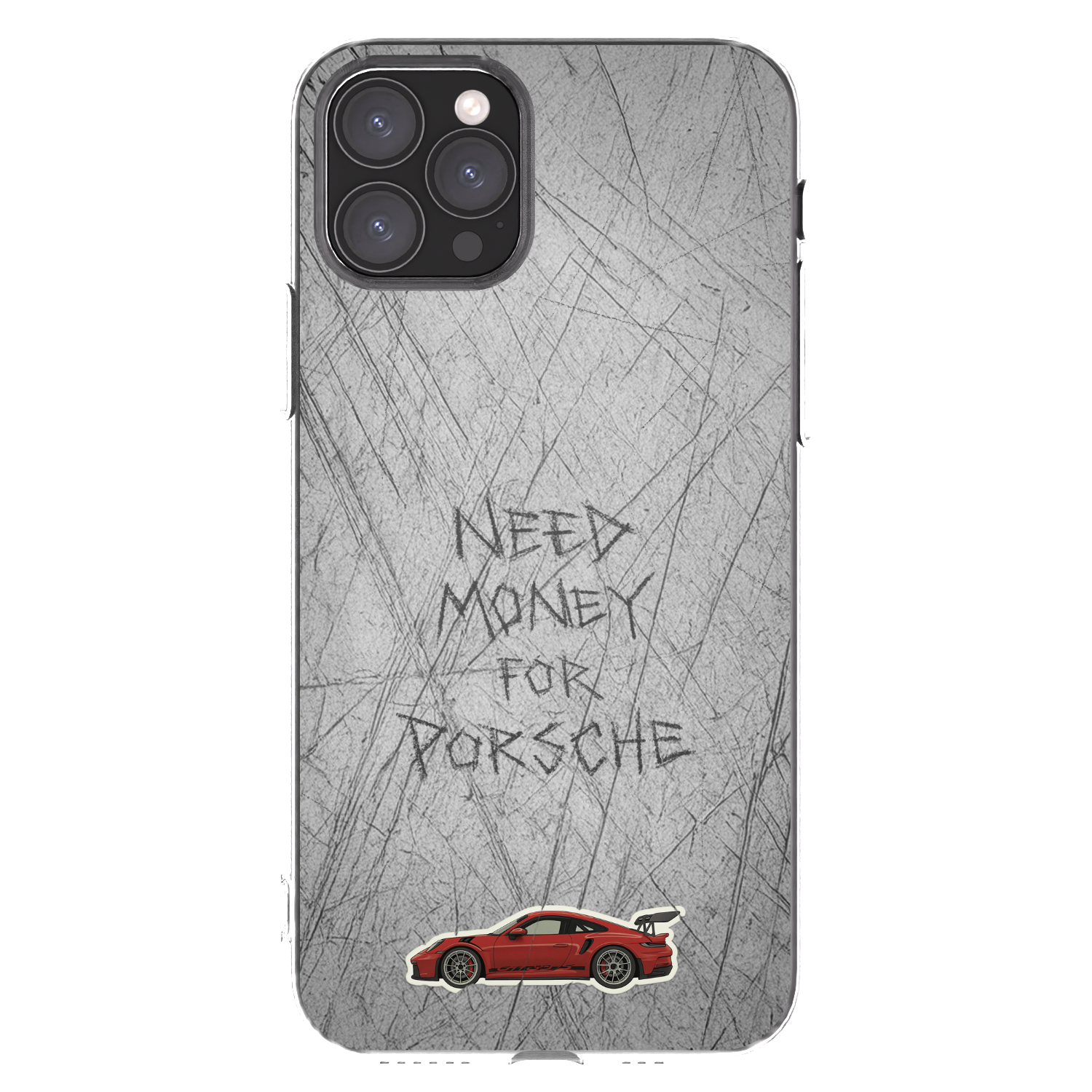 Picasee Apple iPhone 11 Pro Hülle - Transparentes Silikon - Garage Scratch
