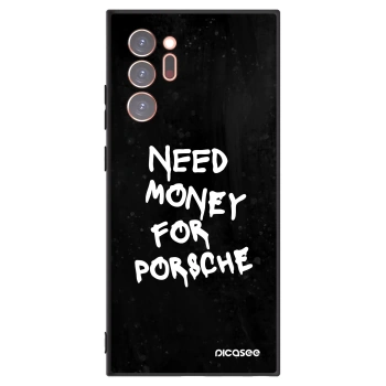 Picasee Samsung Galaxy Note 20 Ultra Hülle - Schwarzes Silikon - Black Dollar