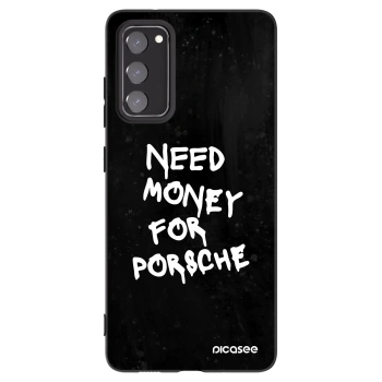 Picasee Samsung Galaxy S20 FE Hülle - Schwarzes Silikon - Black Dollar