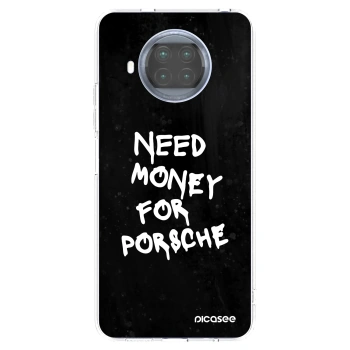Picasee Xiaomi Mi 10T Lite Hülle - Transparentes Silikon - Black Dollar