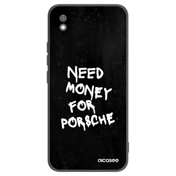 Picasee Xiaomi Redmi 9AT Hülle - Schwarzes Silikon - Black Dollar