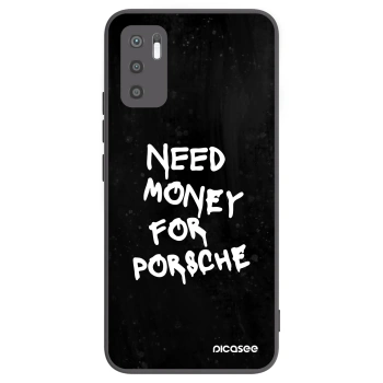 Picasee Xiaomi Redmi Note 10 5G Hülle - Schwarzes Silikon - Black Dollar