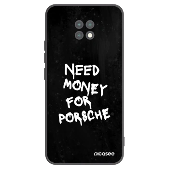 Picasee Xiaomi Redmi Note 9T Hülle - Schwarzes Silikon - Black Dollar