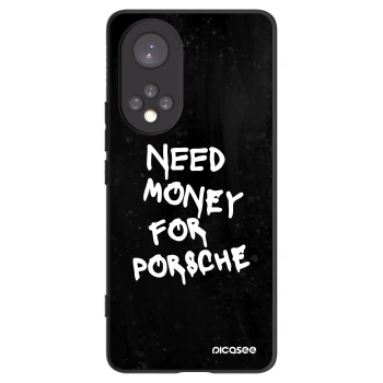 Picasee Honor 50 5G Hülle - Schwarzes Silikon - Black Dollar