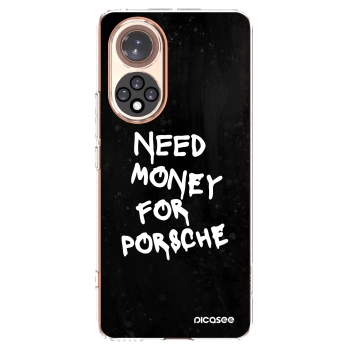 Picasee Honor 50 5G Hülle - Transparentes Silikon - Black Dollar