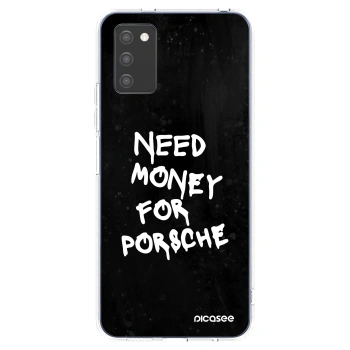 Hülle für Samsung Galaxy A03s A037G - Black Dollar