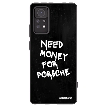 Picasee Xiaomi Redmi Note 11 Pro Hülle - Schwarzes Silikon - Black Dollar