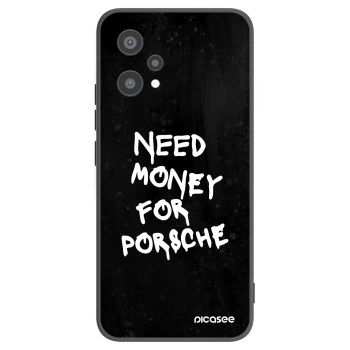 Picasee Realme 9 Pro 5G Hülle - Schwarzes Silikon - Black Dollar