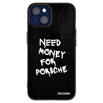 Picasee Apple iPhone 14 Hülle - Schwarzes Silikon - Black Dollar
