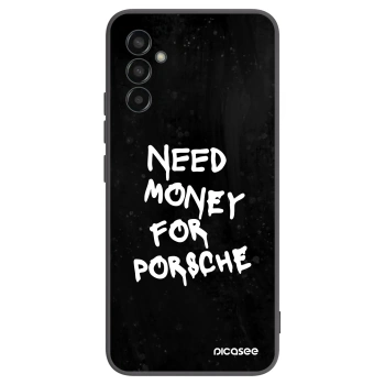 Picasee Samsung Galaxy M13 M135F Hülle - Schwarzes Silikon - Black Dollar