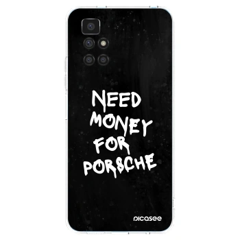 Picasee Xiaomi Redmi 10 (2022) Hülle - Transparentes Silikon - Black Dollar