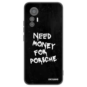 Picasee Xiaomi 12 Lite Hülle - Schwarzes Silikon - Black Dollar