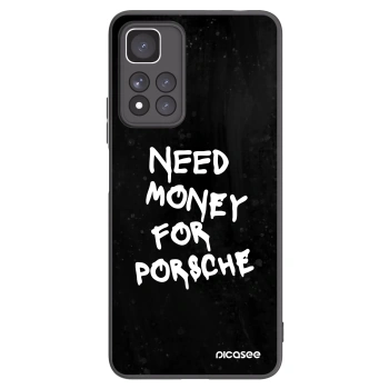 Picasee Xiaomi Redmi Note 11 Pro+ 5G Hülle - Schwarzes Silikon - Black Dollar