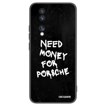 Picasee Honor 70 Hülle - Schwarzes Silikon - Black Dollar