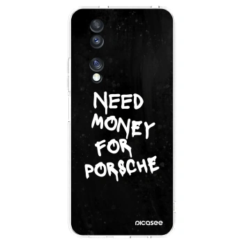 Picasee Honor 70 Hülle - Transparentes Silikon - Black Dollar