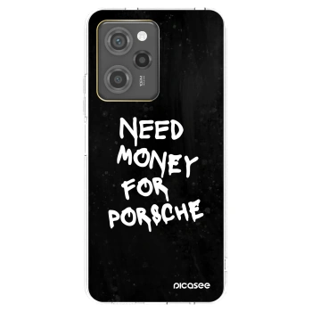 Picasee Xiaomi Poco X5 Pro Hülle - Transparentes Silikon - Black Dollar