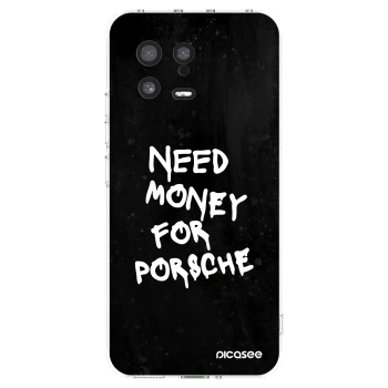 Picasee Xiaomi 13 Hülle - Transparentes Silikon - Black Dollar