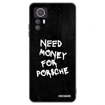 Picasee Xiaomi Redmi Note 12S Hülle - Schwarzes Silikon - Black Dollar