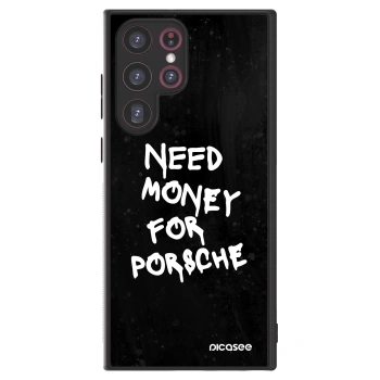 Picasee ULTIMATE CASE PowerShare für Samsung Galaxy S22 Ultra 5G - Black Dollar