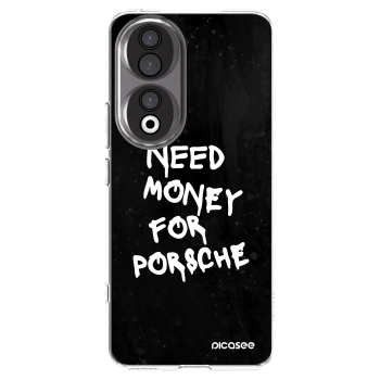 Picasee Honor 90 5G Hülle - Transparentes Silikon - Black Dollar