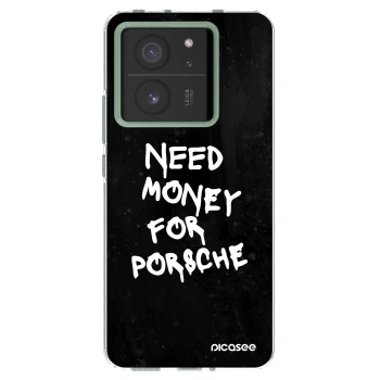 Picasee Xiaomi 13T Hülle - Transparentes Silikon - Black Dollar