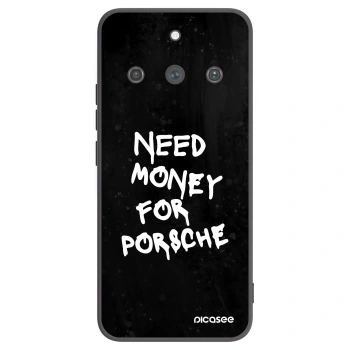 Picasee Realme 11 Pro+ Hülle - Schwarzes Silikon - Black Dollar