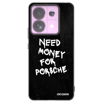 Picasee Xiaomi Redmi Note 13 Pro 5G Hülle - Schwarzes Silikon - Black Dollar