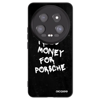 Picasee Xiaomi 14 Ultra Hülle - Schwarzes Silikon - Black Dollar