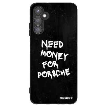 Picasee Samsung Galaxy A05s A057G Hülle - Schwarzes Silikon - Black Dollar