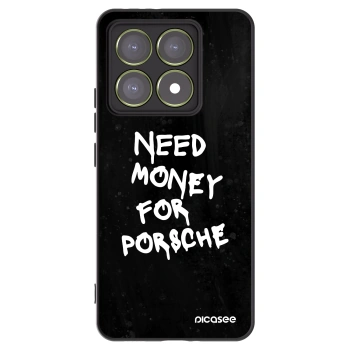 Picasee Xiaomi 14T Hülle - Schwarzes Silikon - Black Dollar