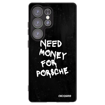 Picasee Samsung Galaxy S25 Ultra 5G Hülle - Schwarzes Silikon - Black Dollar