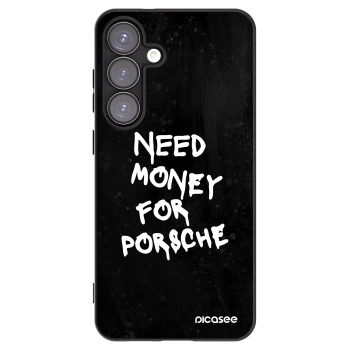 Picasee Samsung Galaxy S25+ 5G Hülle - Schwarzes Silikon - Black Dollar
