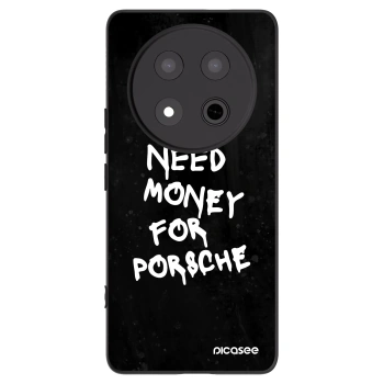 Picasee Honor Magic7 Lite 5G Hülle - Schwarzes Silikon - Black Dollar