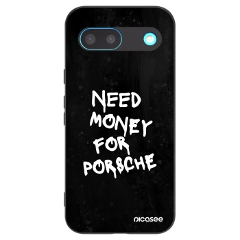Picasee Google Pixel 8 Hülle - Schwarzes Silikon - Black Dollar