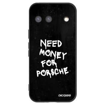 Picasee Google Pixel 9 Hülle - Schwarzes Silikon - Black Dollar