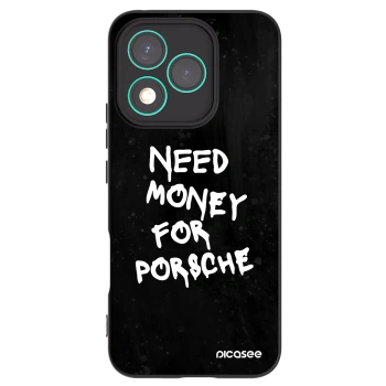 Picasee Honor 400 Lite 5G Hülle - Schwarzes Silikon - Black Dollar